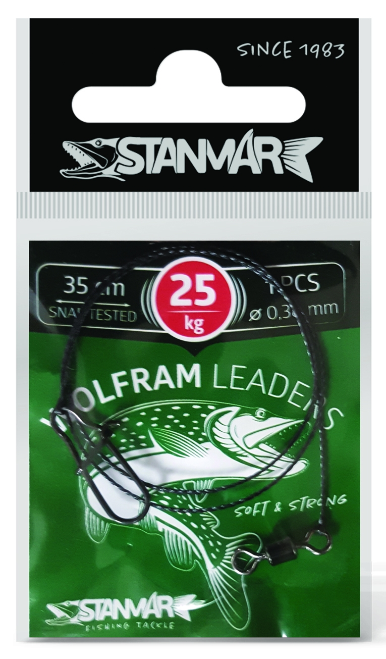 Leader 35cm/0.38mm/25kg (2st.)